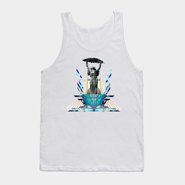 Freedom in your Heart Tank Top by HamidRezakazemii